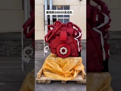 Zestaw całego drewnianego silnika wysokoprężnego z układem wydechowym QSK50