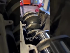 Ustawienia dla zespołu silnika wysokoprężnego Cater C15