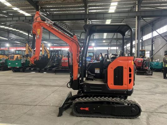 Widely Turning Mini Excavator Machine 1280kg Operating Weight Unit Swing Speed 8rpm