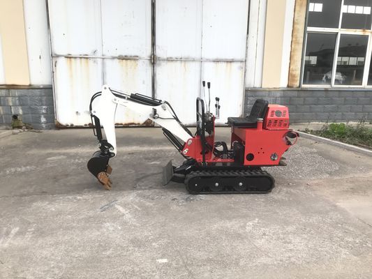1000kgs Mini Excavator Machine FM10 With Casting Iron / Steel Unit Swing Speed 8 Rpm