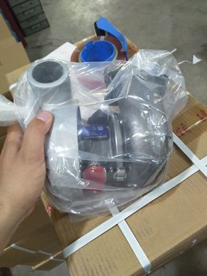 Bright Silver CUMMINS QSK23 Diesel Engine Turbocharger With Top Electroplating