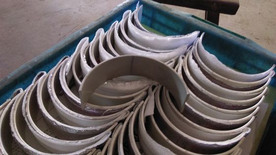 Steel And Copper OM502 Diesel Engine Bearings Temperature And Corrosion Resistant