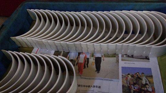 Steel And Copper OM502 Diesel Engine Bearings Temperature And Corrosion Resistant