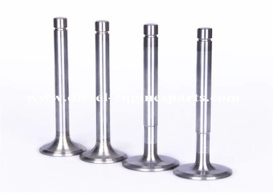 ISO Engine Intake Valve Black Gold Color 20CR Inlet Valve Engine