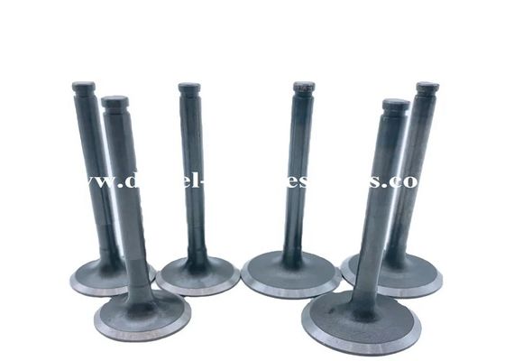 ISO Engine Intake Valve Black Gold Color 20CR Inlet Valve Engine